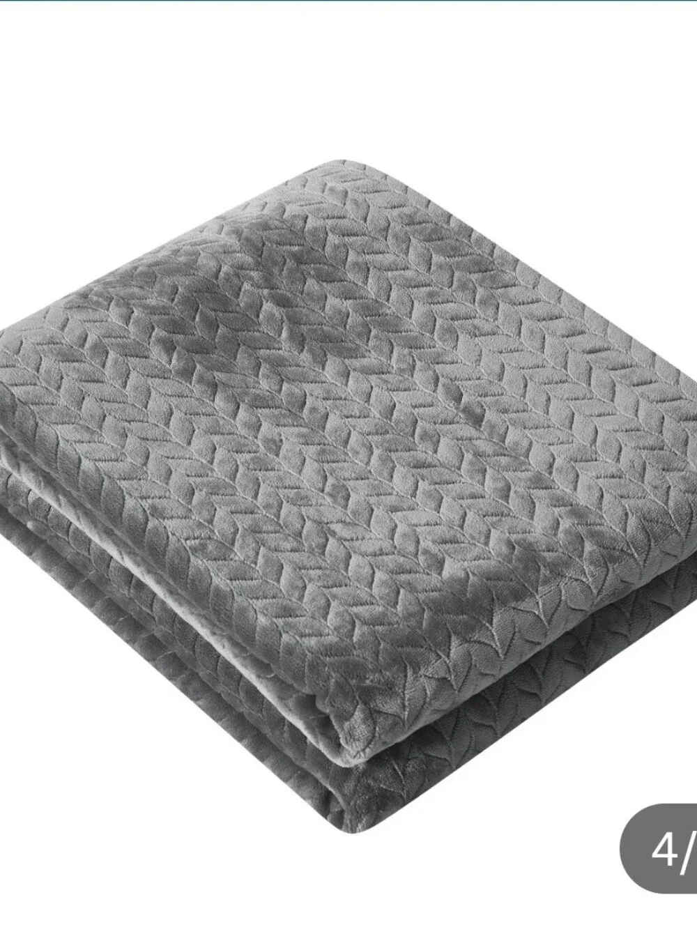 (6) Monte &Jardin Jacquard Throw
